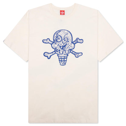 Face Time S/S Tee - Antique White