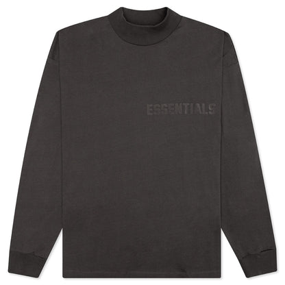 Essentials L/S Tee - Off-Black