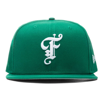 Feature x New Era Old English Fitted Hat - Kelly Green