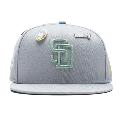 Feature x New Era 'Opal' 59FIFTY Fitted - San Diego Padres