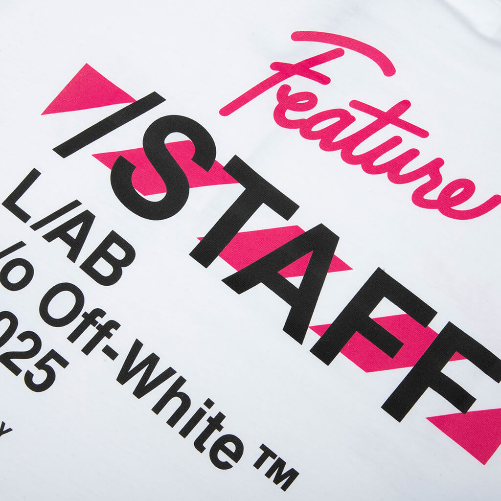 FEATURE x L/AB c/o Off-White™ Store Tee - White