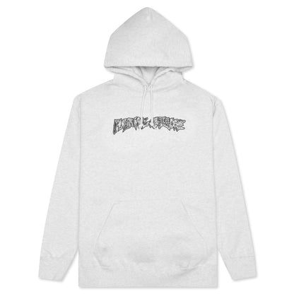 Acupuncture Stamp Hoodie - Heather Grey