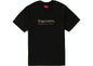 SUPREME GOLD BARS TEE BLACK