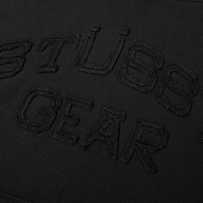 Gear Applique Hoodie - Black