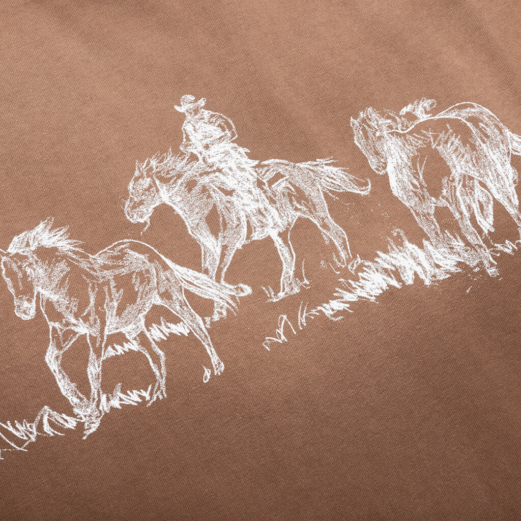Goodbye, Goodbye Tee - Mustang Brown