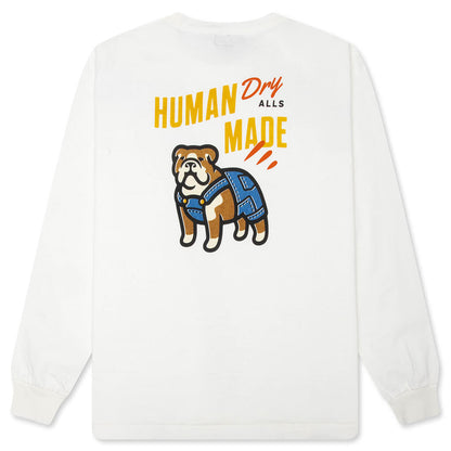 Graphic L/S T-Shirt #37 - White
