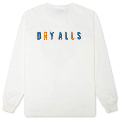 Graphic L/S T-Shirt #42 - White