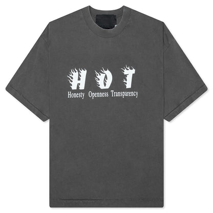HOT S/S Tee - Vintage Grey