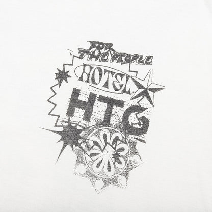 HTG Hotel Collage S/S Tee - White