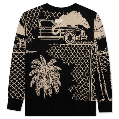 Honor The Gift Jungle Sweater - Black