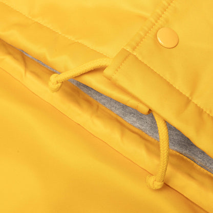 Hooded Coaches Jacket - Yellow