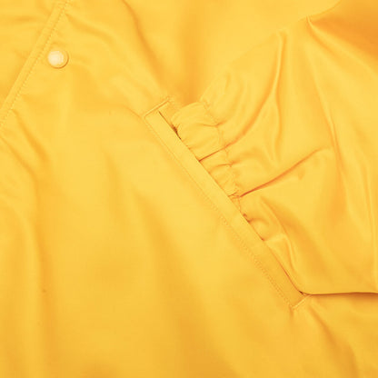 Hooded Coaches Jacket - Yellow