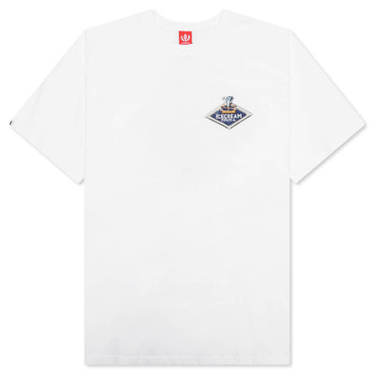 Ice Wagon S/S Tee - White