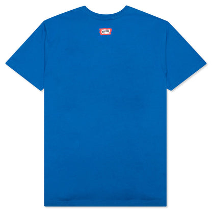 Flag S/S Tee - Strong Blue