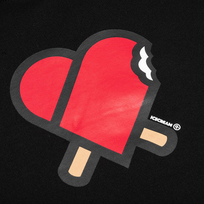 Heart Hoodie - Black