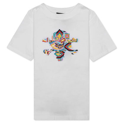 Kids Candy Cone S/S Tee - White