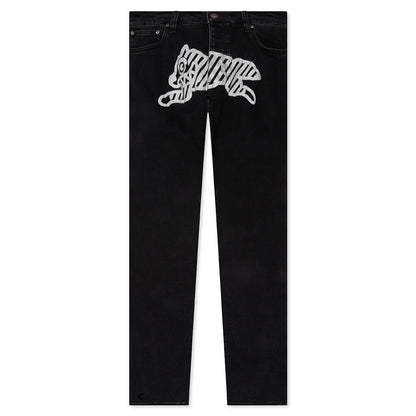 Reflective Jean - Black Jean