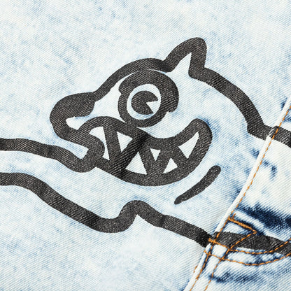 Running Dog Jean - Light Blue Jean