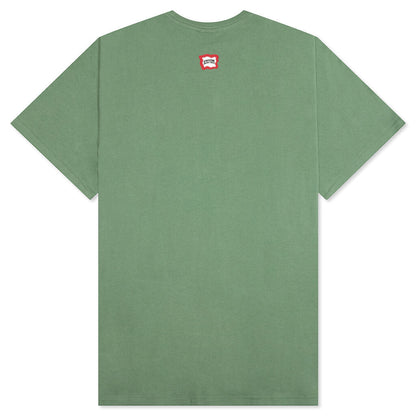 Snakey Cone S/S Tee - Hedge Green