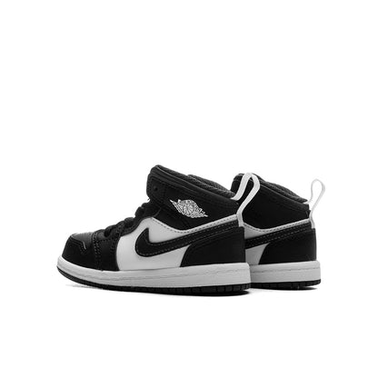 Jordan 1 Mid (TD) - Black/Off Noir/Summit White