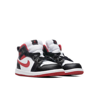 Jordan 1 Mid (TD) - White/Gym Red