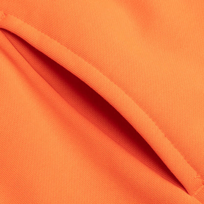 Essential Fleece Diamond Short - Orange/White