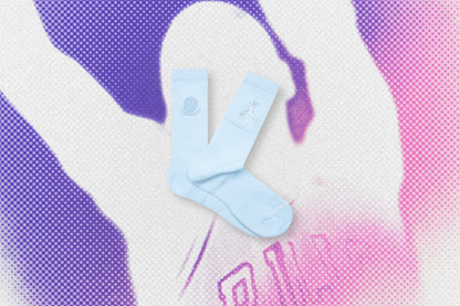 Jordan x J Balvin Legacy Socks - Celestine Blue