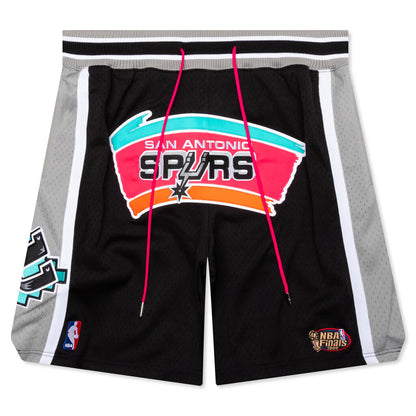 90s Short San Antonio Spurs 1998 - Black/Grey