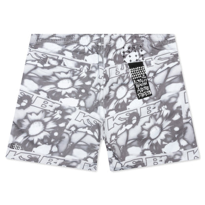 UV Flower Walkshort - Greyscale