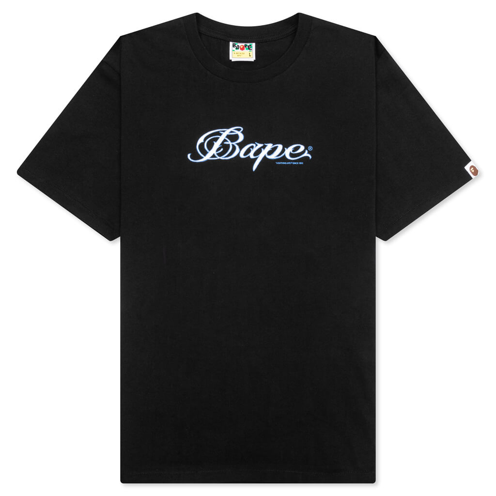 Logo Relaxed Fit Tee - Black