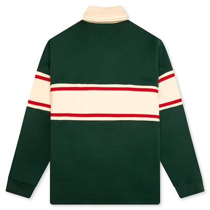 Lomu Rugby Polo - Dark Green