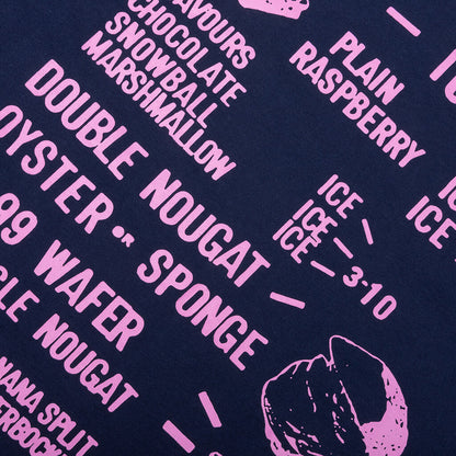 Menu S/S Tee - Black Iris