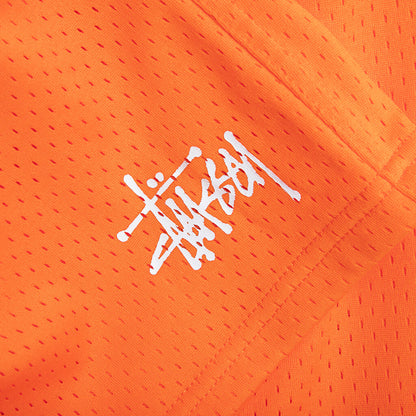 Mesh Basic Shorts - Orange