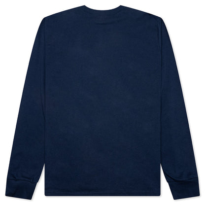 Mirror L/S Tee - Navy