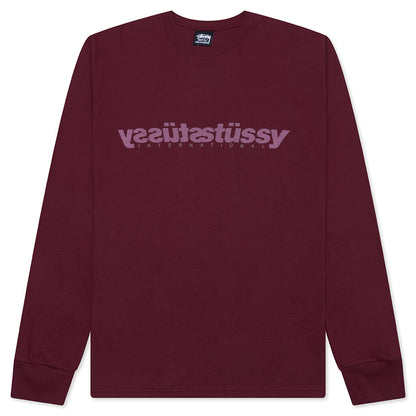 Mirror L/S Tee - Wine