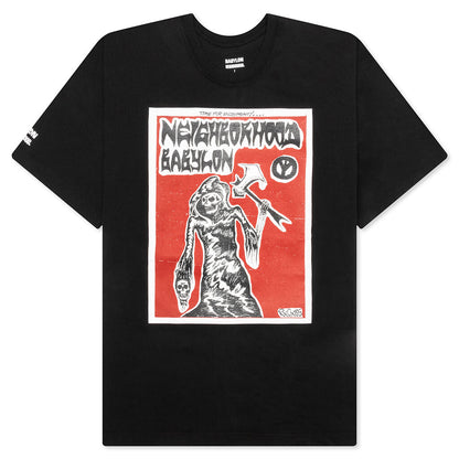 Neighborhood x Babylon Tee SS-4 - Black