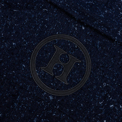 Nep Yarn Chacket - Navy