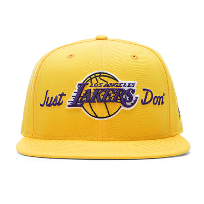New Era x Just Don 59FIFTY Fitted - Yellow Los Angeles Lakers