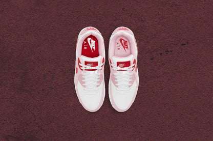 Women's Air Max 90 "V-Day" - White/University Red