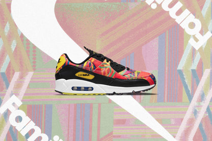 Air Max 90 x LHM - Multi/Fire Pink