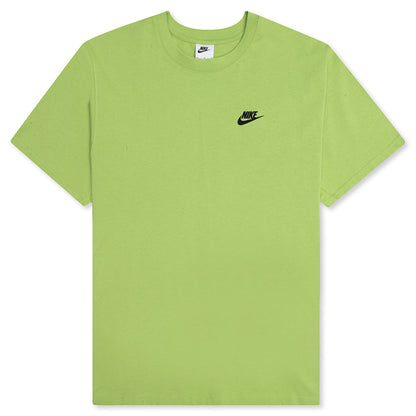 Sportswear Lightweight Knit Short Sleeve Top - Vivid Green/Black