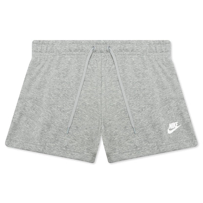Sportswear Women's Club Fleece Shorts - DK Grey Heather/Matte Silver/White