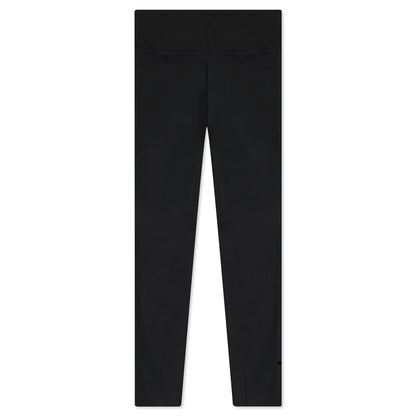 One Luxe Women's Mid-Rise 7/8 Leggings - Black/Clear