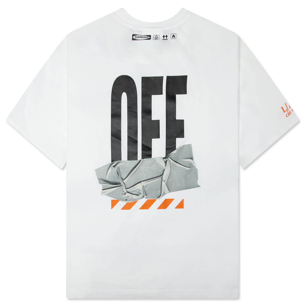 Off Active Duct Tape T-Shirt - White