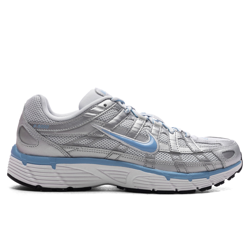 P-6000 - Metallic Platinum/University Blue