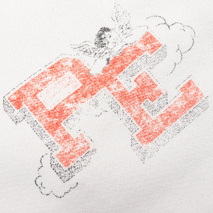 P.E. Cherub Baggy Sweatpants - Egg White