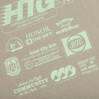 Paint Works Tee - Taupe