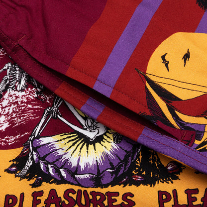 Beach Short - Burgundy