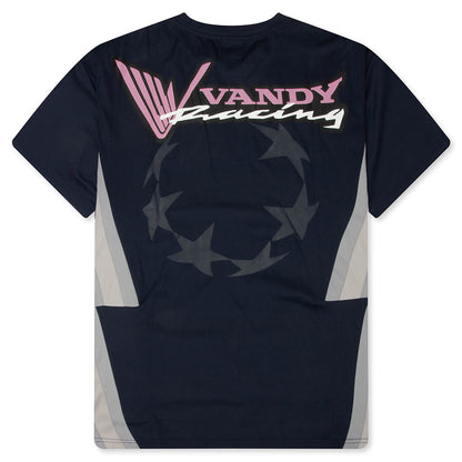 Racing Jersey Tee - Navy