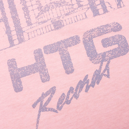 Records Tee - Pink
